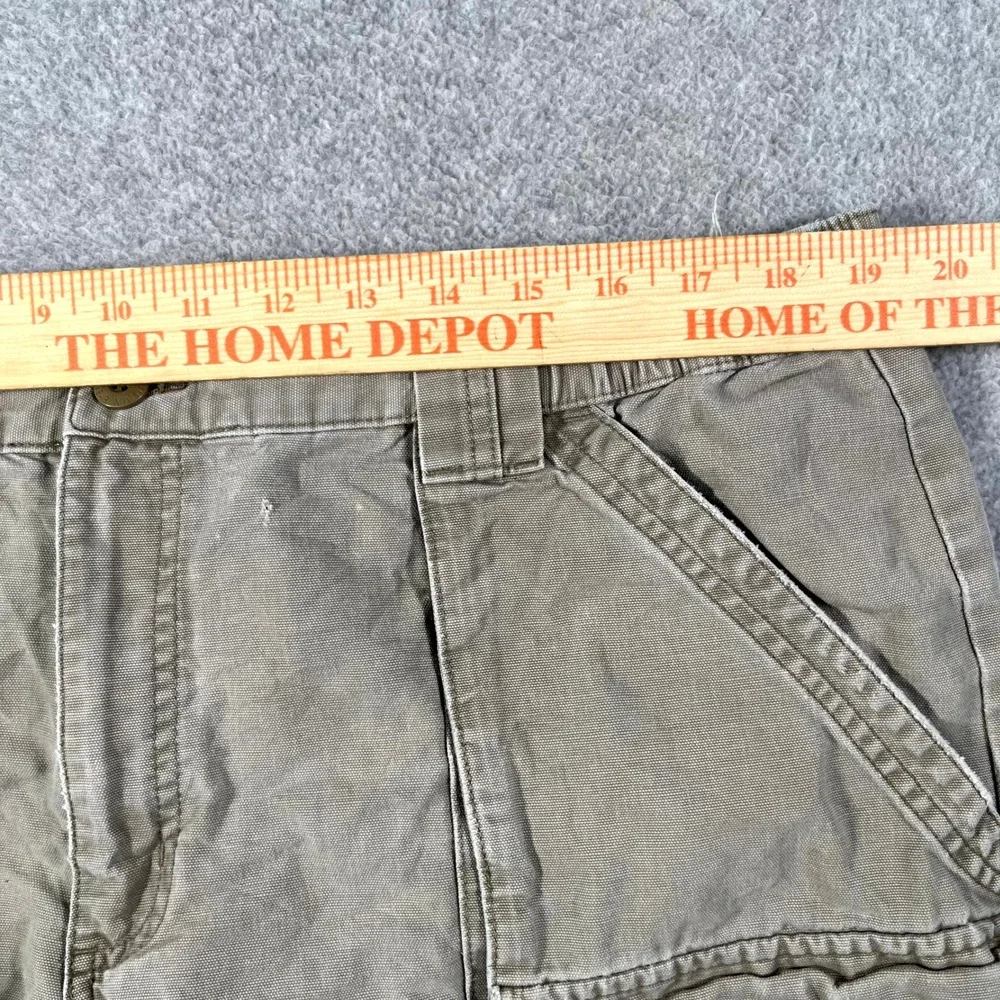 Columbia Sportswear Cargo Shorts Mens 38 Gray Cotton Hiking Camping Outdoor